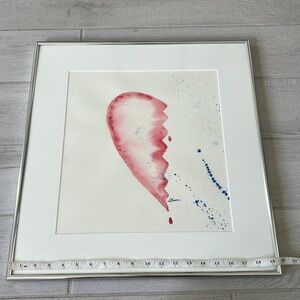 Framed water color art